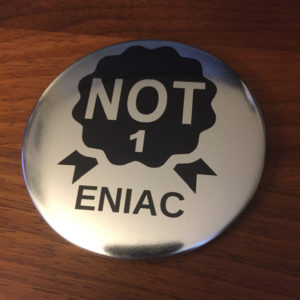ENIAC NOT 1 Button
